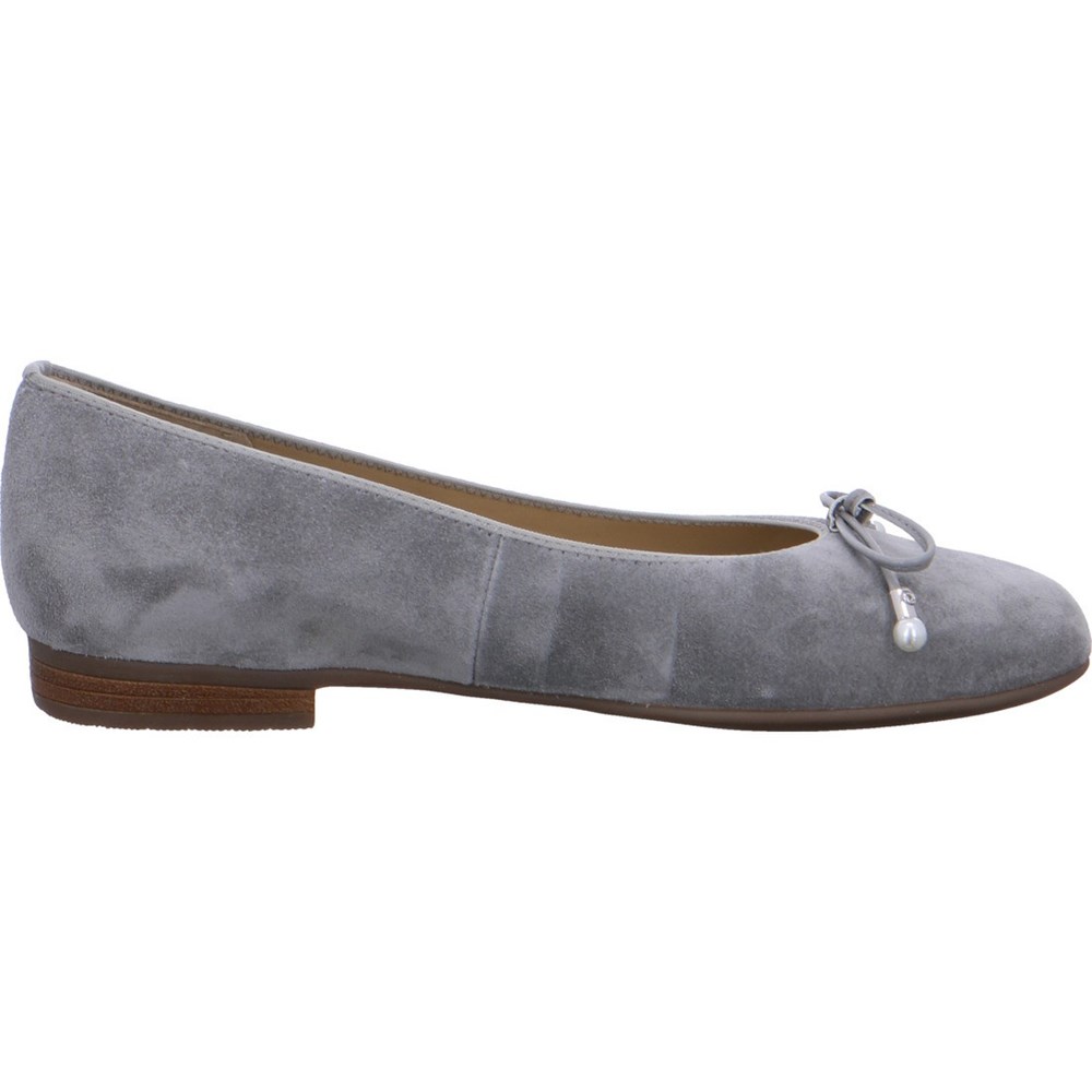 Ballerine ARA Sardinia Grise Femme | RHN-17792589