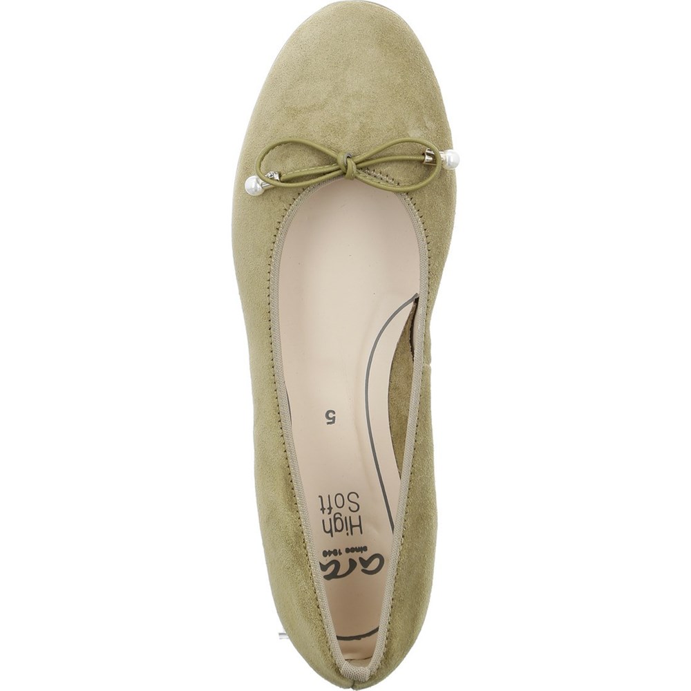 Ballerine ARA Sardinia Vert Femme | KKX-88877483