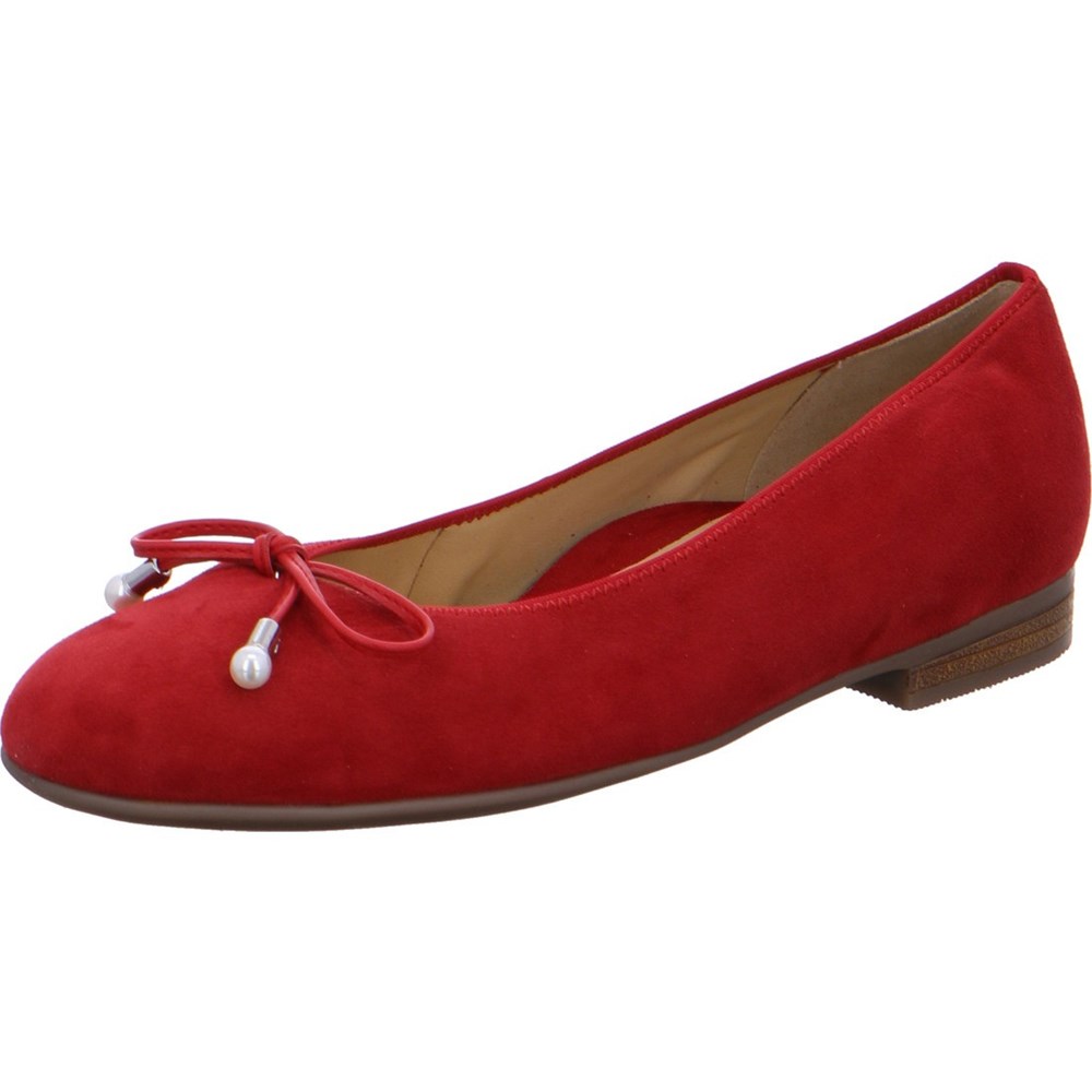 Ballerine ARA Sardinia Rouge Femme | BFO-68187651