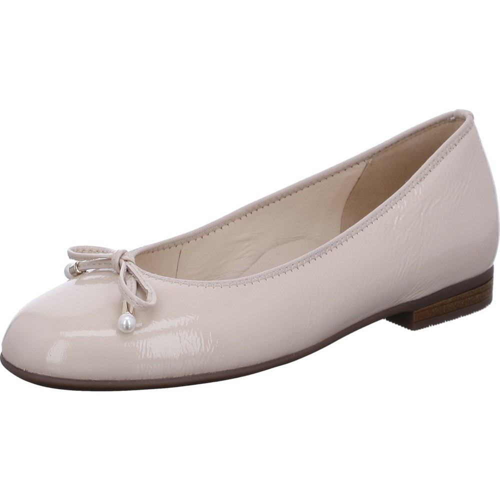 Ballerine ARA Sardinia nude Beige Femme | DZS-50644812