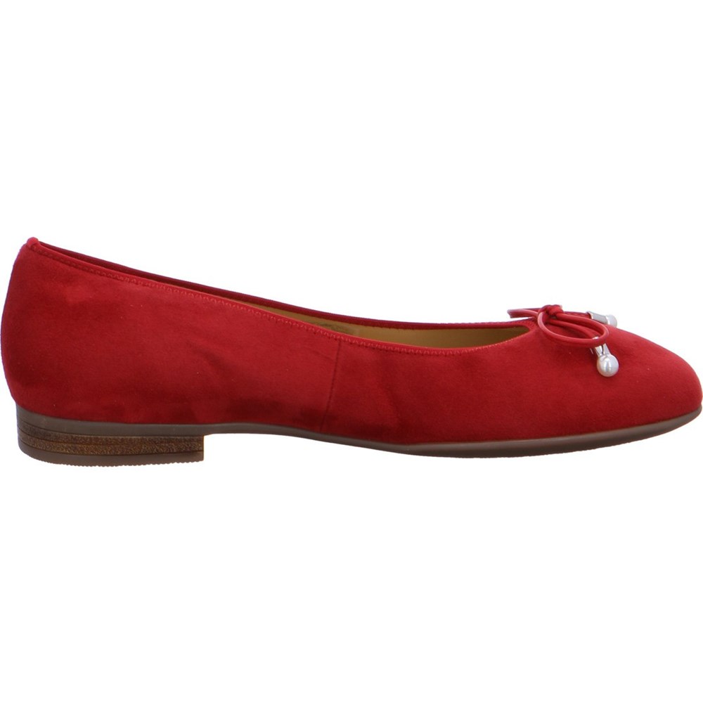 Ballerine ARA Sardinia Rouge Femme | BFO-68187651