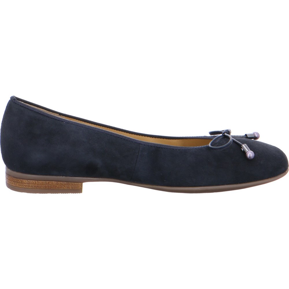 Ballerine ARA Sardinia Bleu Femme | FZY-25946493