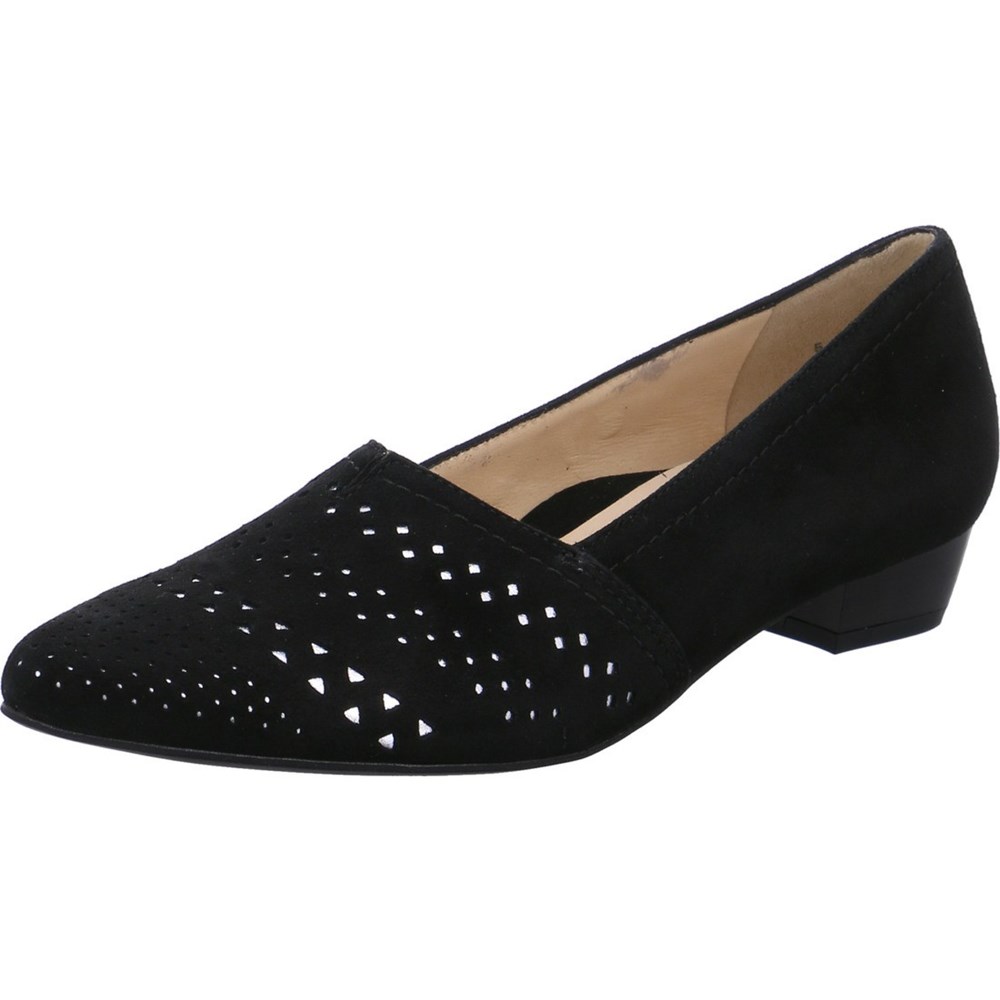 Chaussures Court ARA courts Paris Noir Femme | PKK-73921378