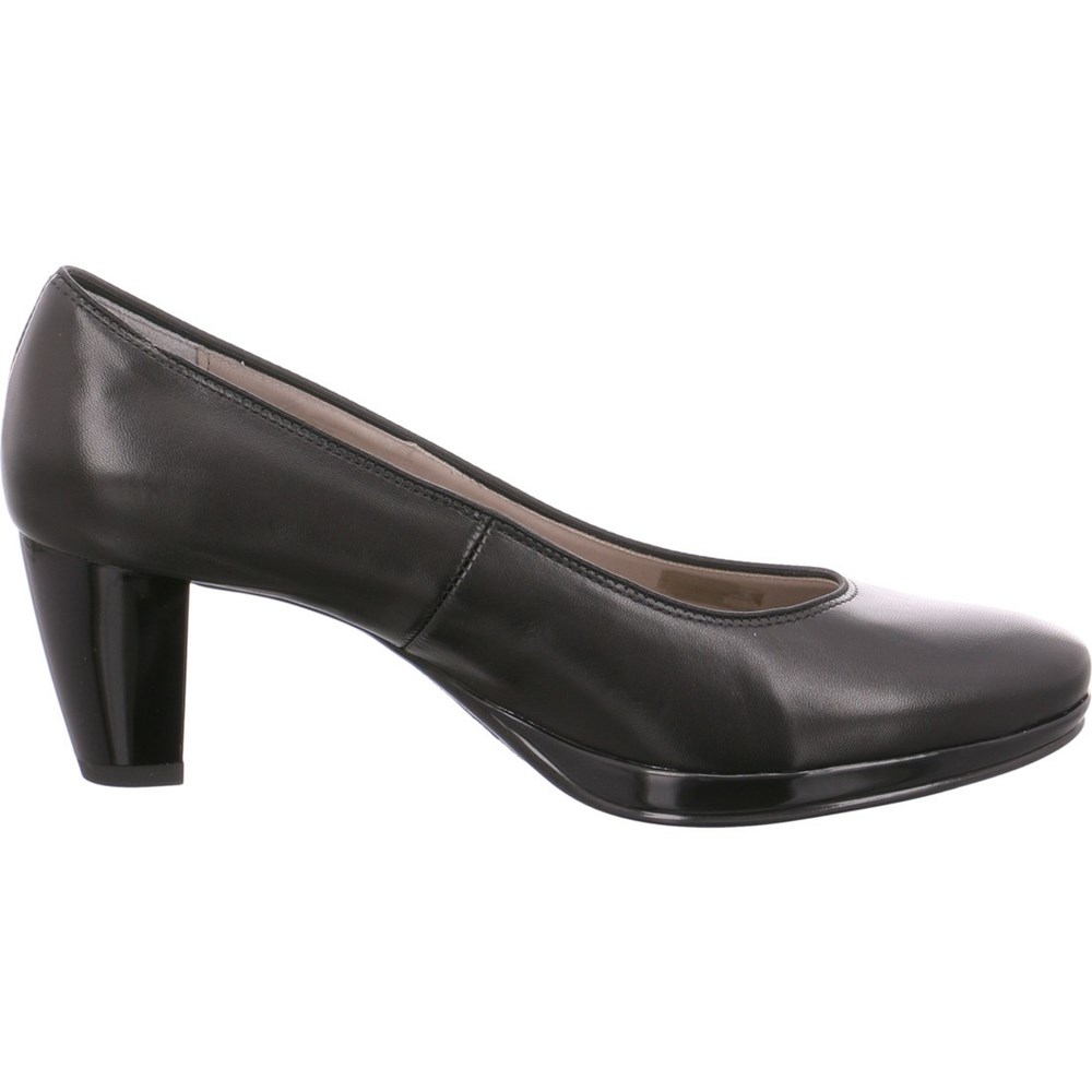 Chaussures Court ARA courts Toulouse Noir Femme | OSD-77521436