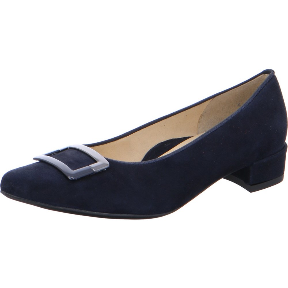 Chaussures Court ARA courts Paris Bleu Femme | SQU-89115705