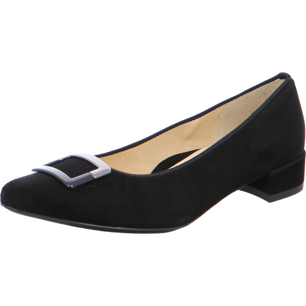 Chaussures Court ARA courts Paris Noir Femme | SXP-99196986