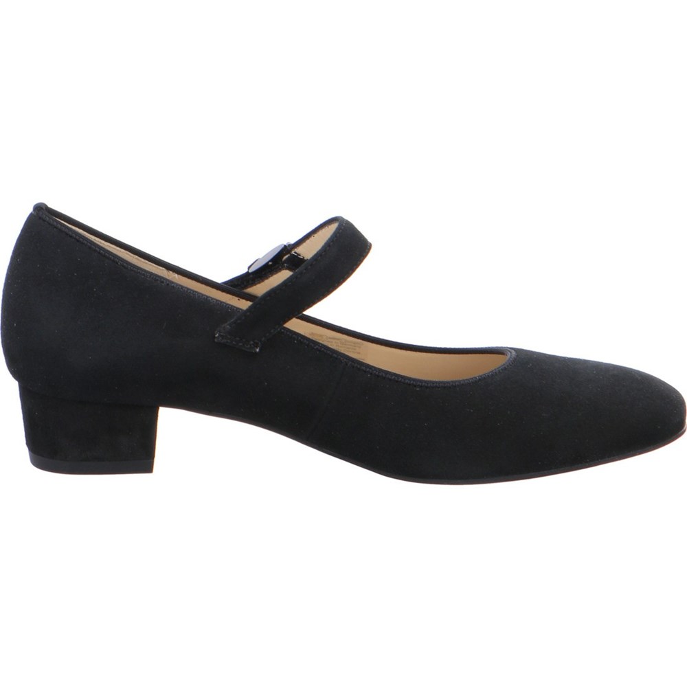 Chaussures Court ARA courts Milano Noir Femme | UXR-16800556