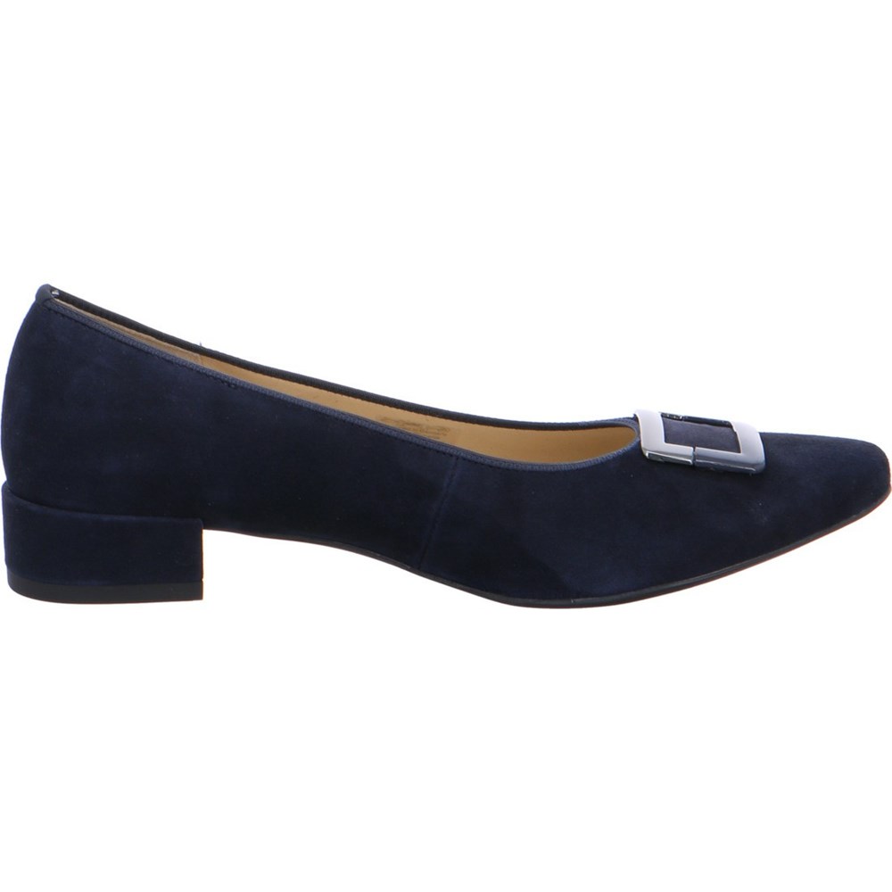 Chaussures Court ARA courts Paris Bleu Femme | SQU-89115705