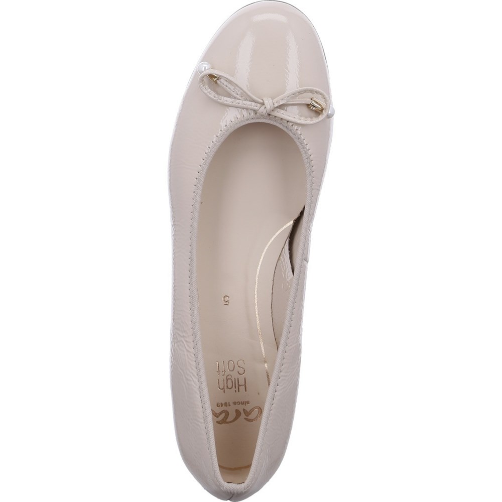 Ballerine ARA Sardinia nude Beige Femme | DZS-50644812