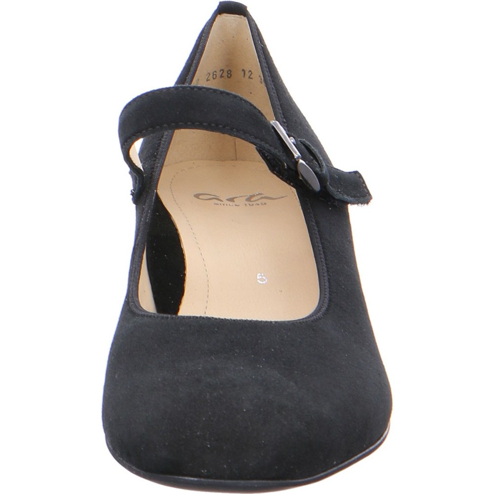 Chaussures Court ARA courts Milano Noir Femme | UXR-16800556