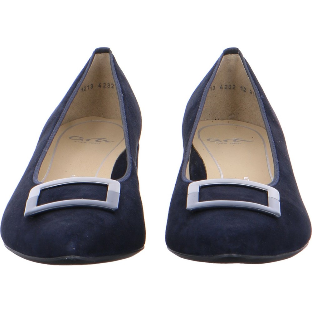 Chaussures Court ARA courts Paris Bleu Femme | SQU-89115705