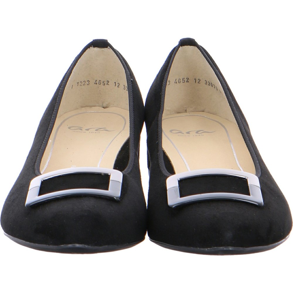 Chaussures Court ARA courts Paris Noir Femme | SXP-99196986