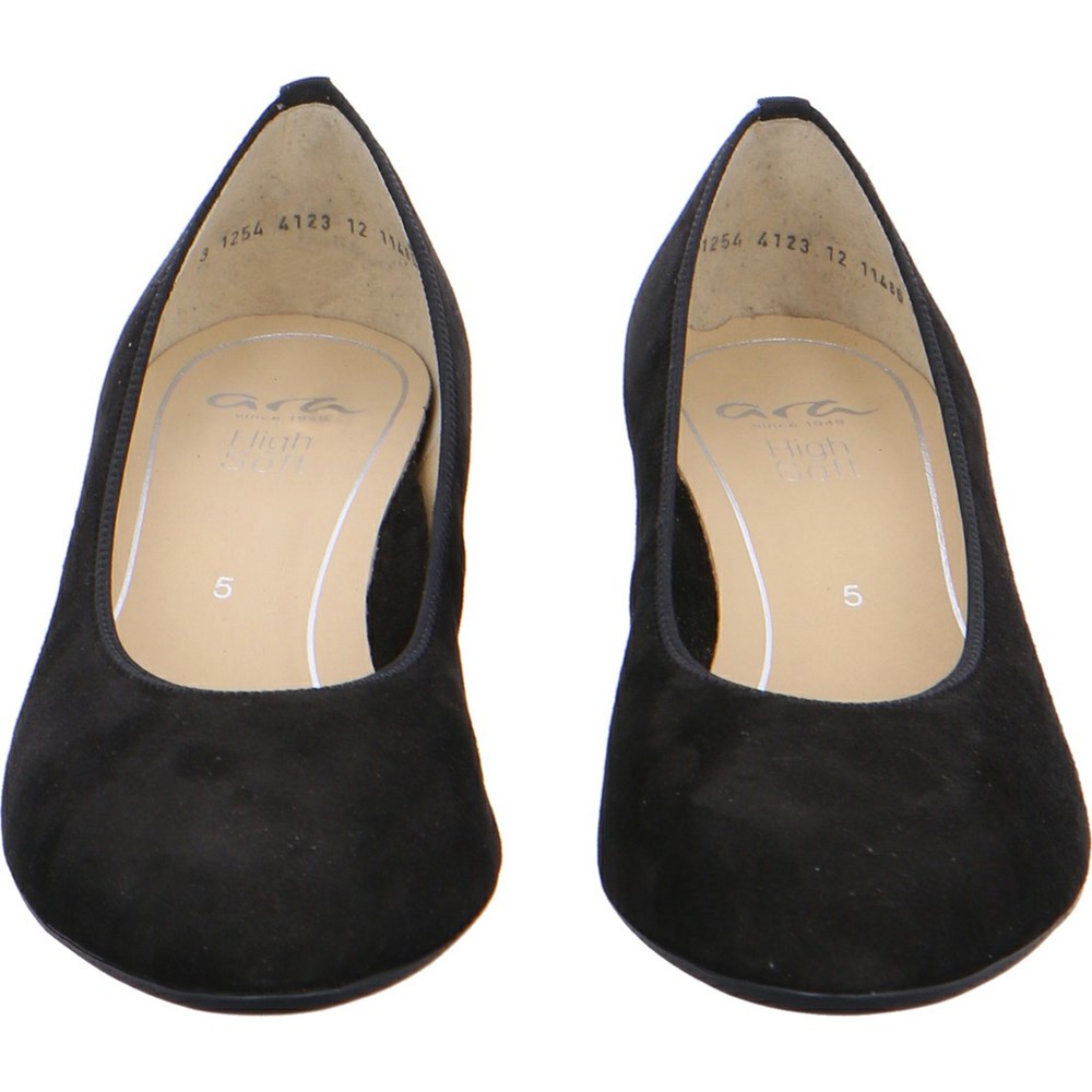 Chaussures Court ARA courts Knokke Noir Femme | UQQ-42113919