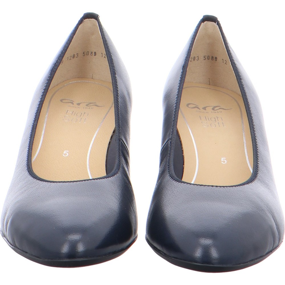 Chaussures Court ARA courts Knokke Bleu Femme | AAE-47558501