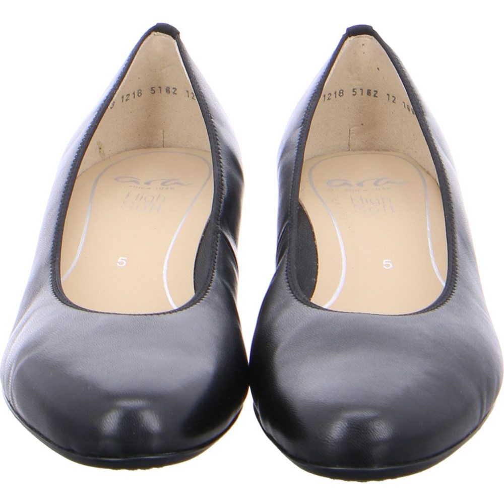 Chaussures Court ARA Courts Vicenza Noir Femme | FIM-83878209