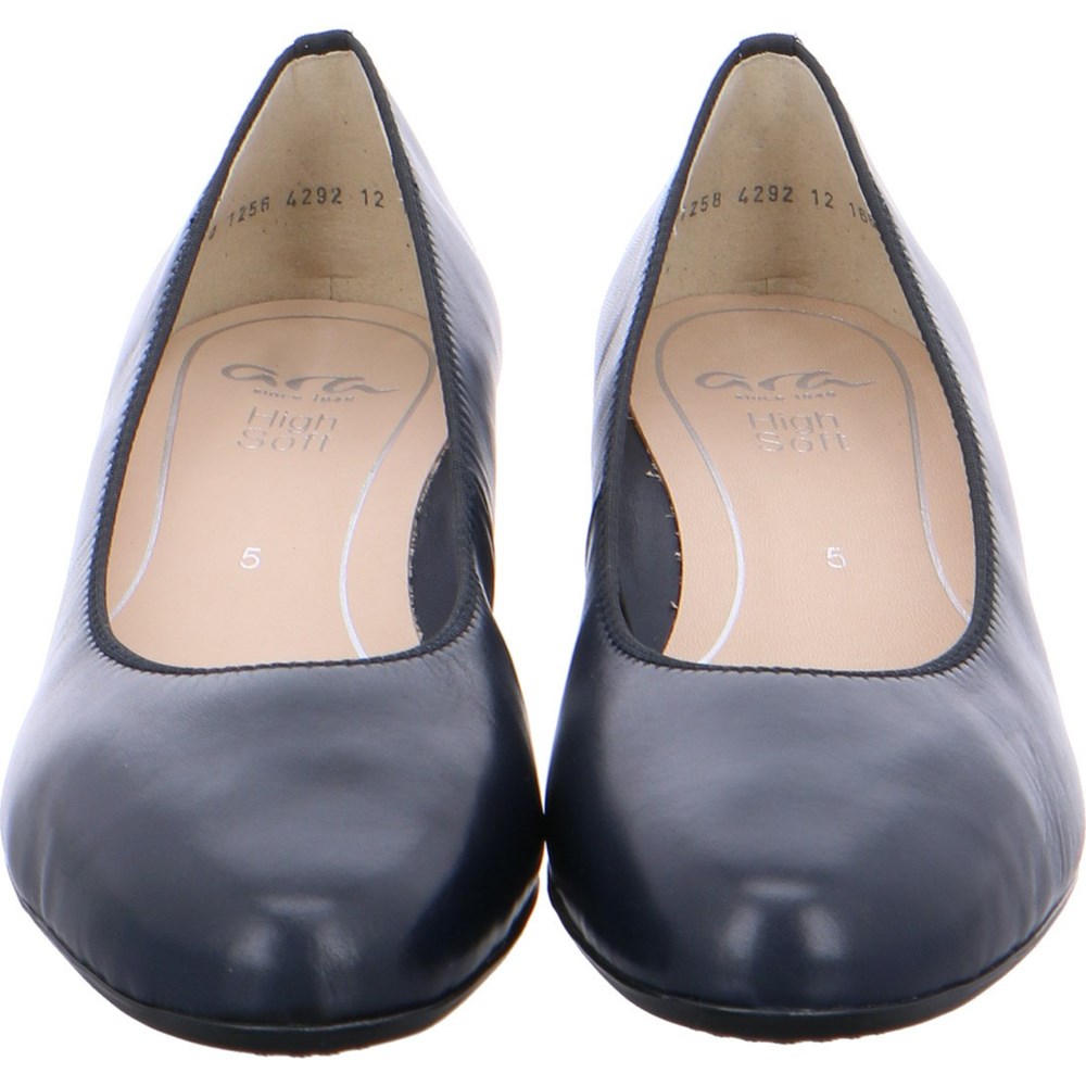 Chaussures Court ARA Courts Vicenza Bleu Femme | BCH-42361755