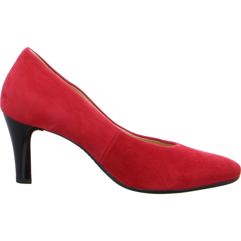 Chaussures Court ARA courts Marseille Rouge Femme | YOZ-34878602