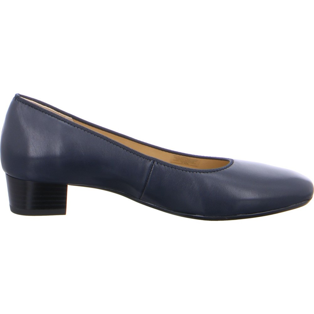 Chaussures Court ARA Court Milano Bleu Femme | LDG-37398335