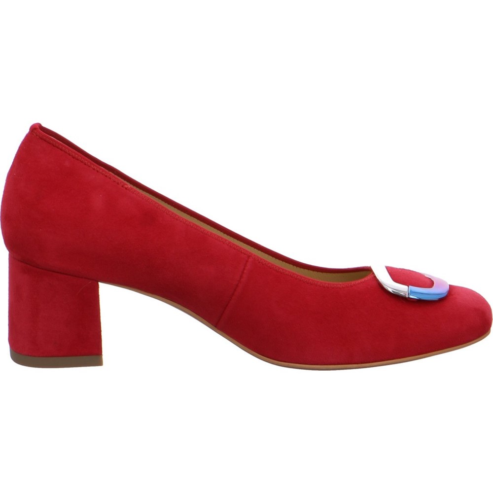 Chaussures Court ARA courts Brighton Rouge Femme | KOQ-63423625