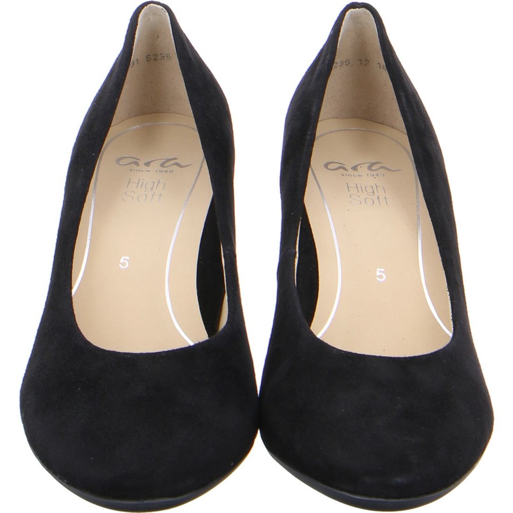 Chaussures Court ARA courts Marseille Noir Femme | TFO-32789658