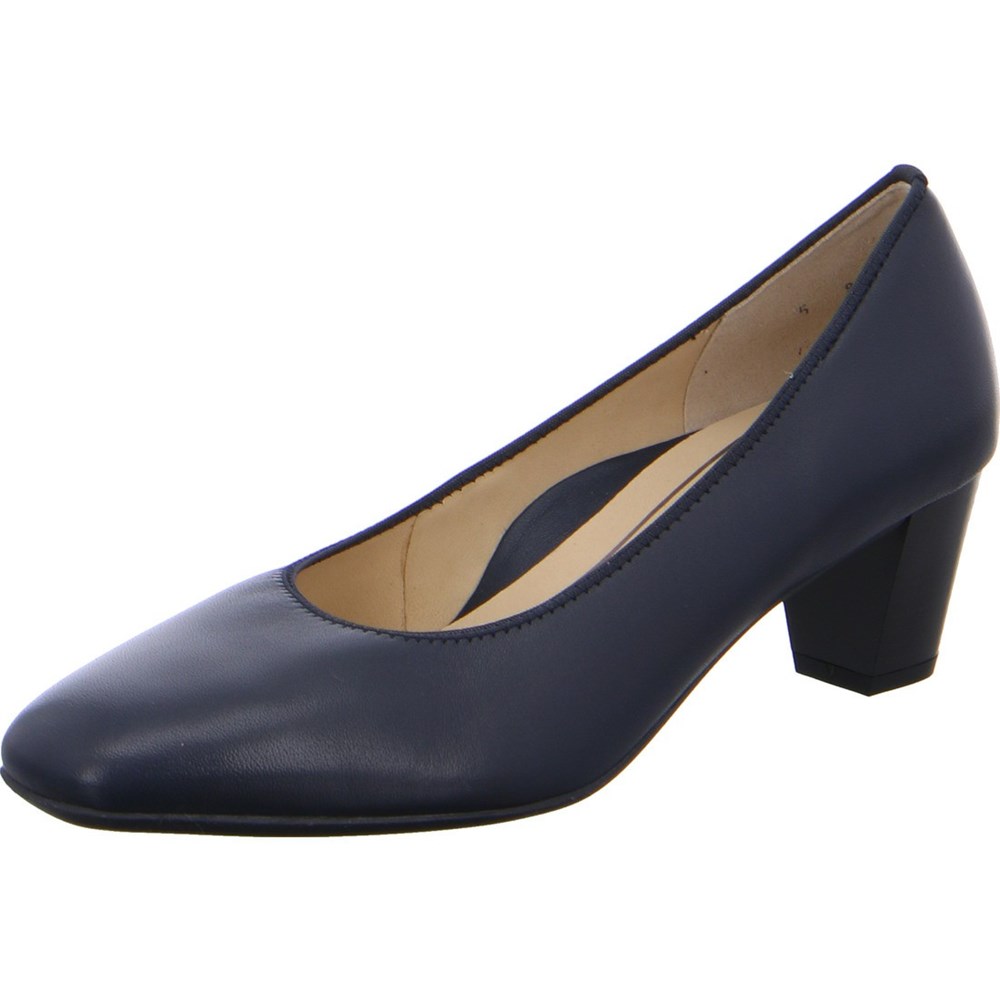 Chaussures Court ARA Courts Verona Bleu Femme | POO-00147241