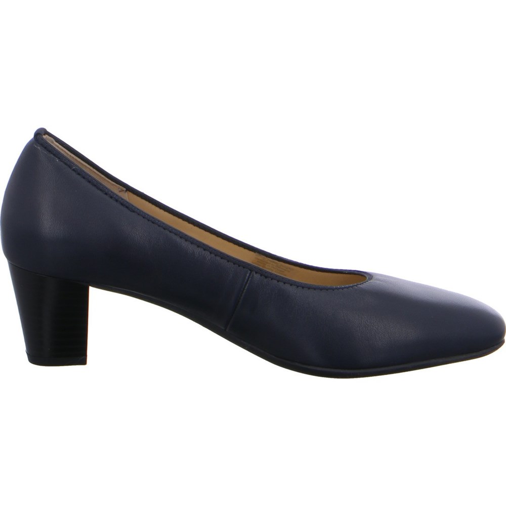 Chaussures Court ARA Courts Verona Bleu Femme | POO-00147241