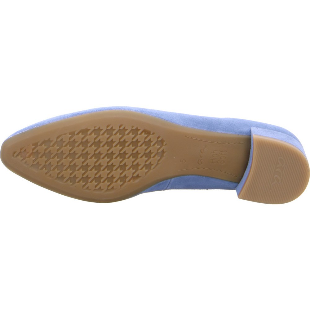 Chaussures Court ARA courts Paris Bleu Femme | DMF-07142414