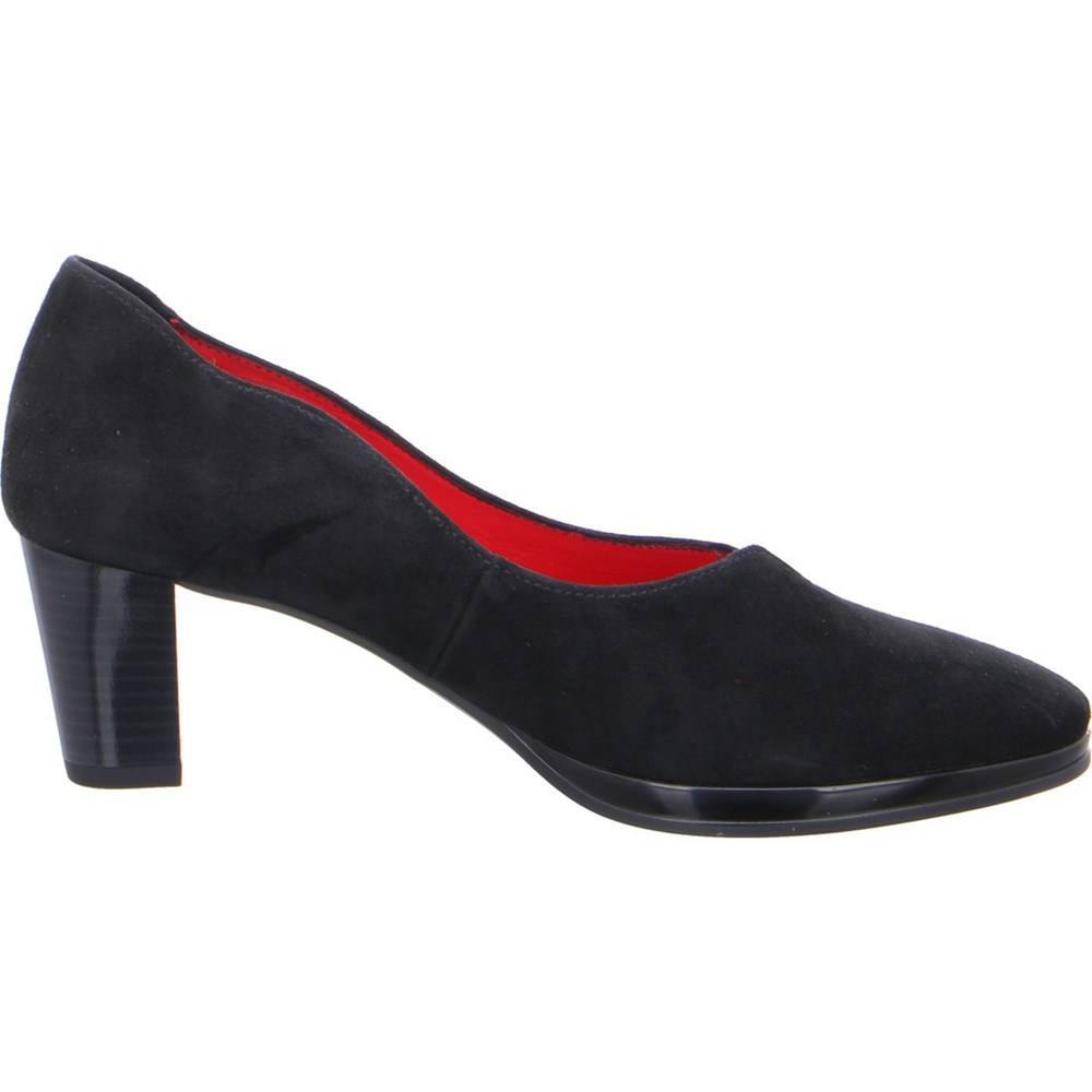 Chaussures Court ARA platform heels Orly Noir Femme | RLZ-87428788