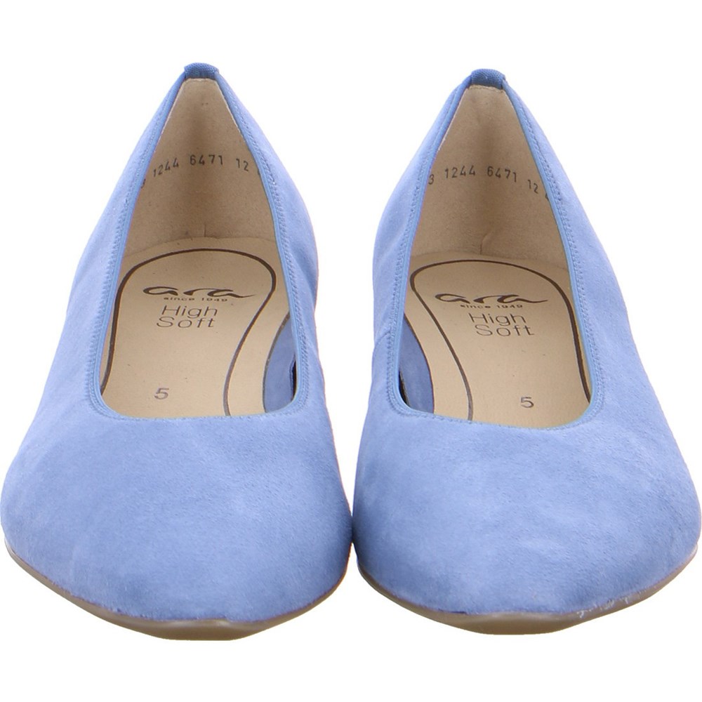 Chaussures Court ARA courts Paris Bleu Femme | DMF-07142414