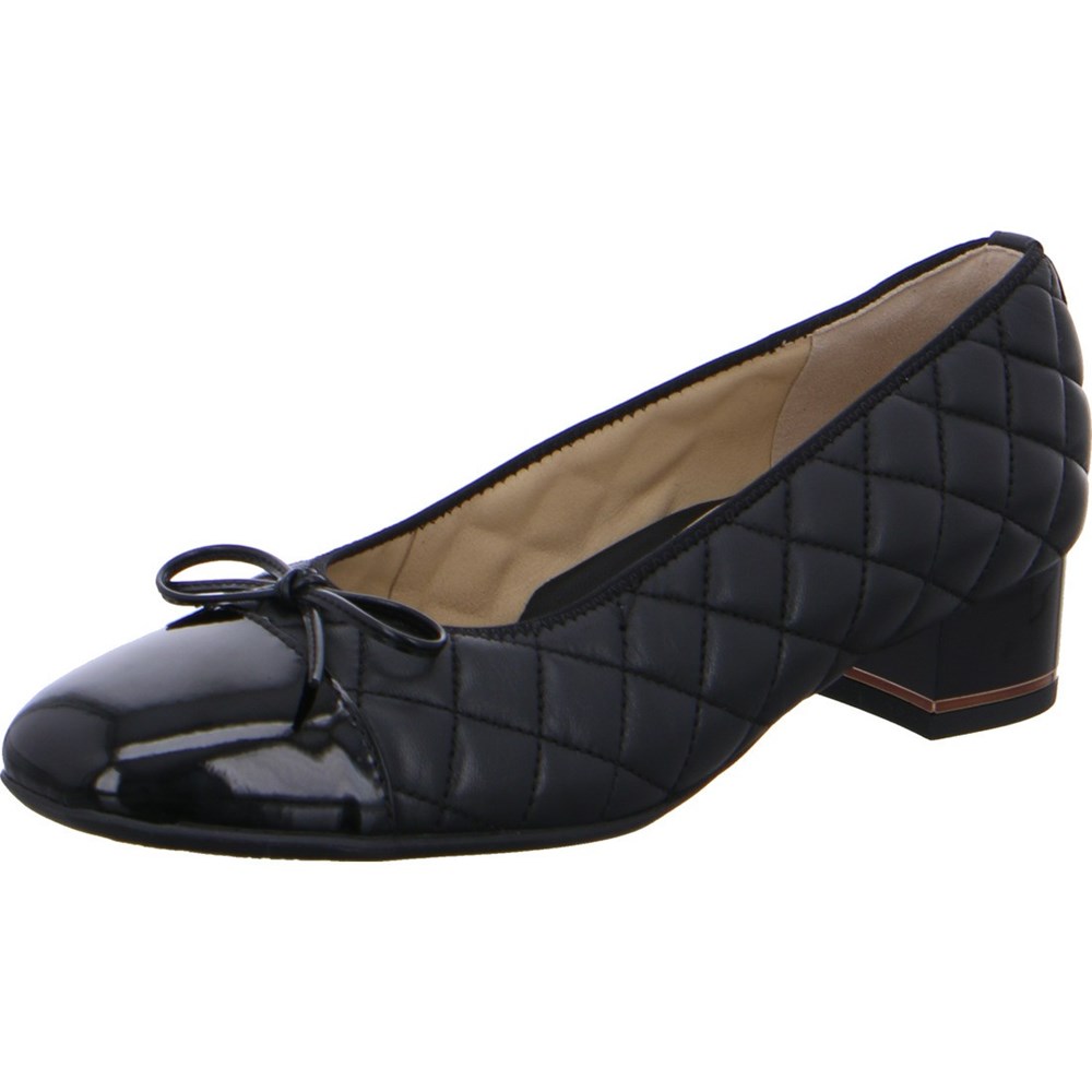 Chaussures Court ARA courts Graz Noir Femme | CHE-88405349