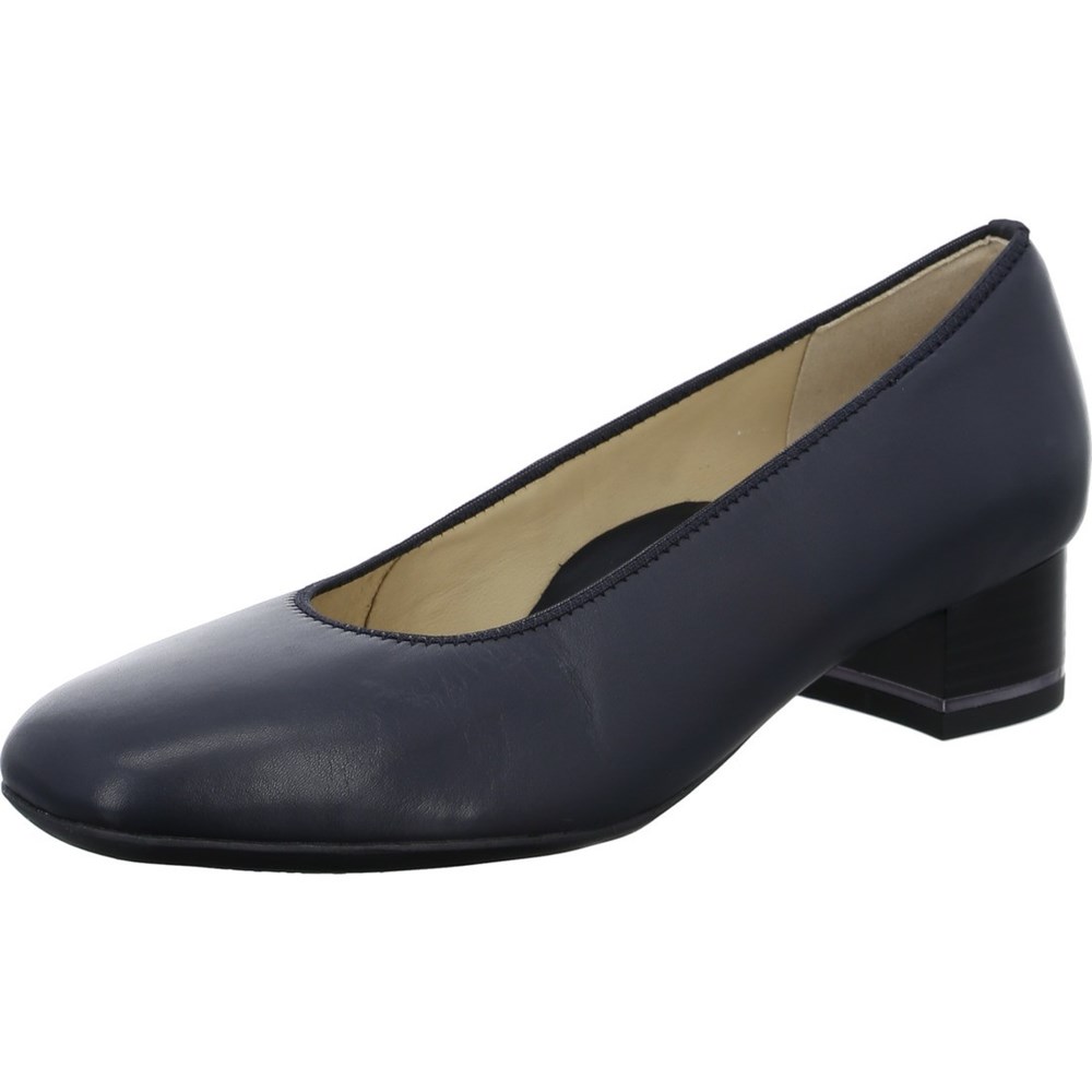 Chaussures Court ARA courts Graz Bleu Femme | VND-02120151