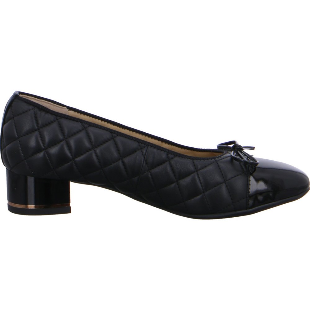 Chaussures Court ARA courts Graz Noir Femme | CHE-88405349