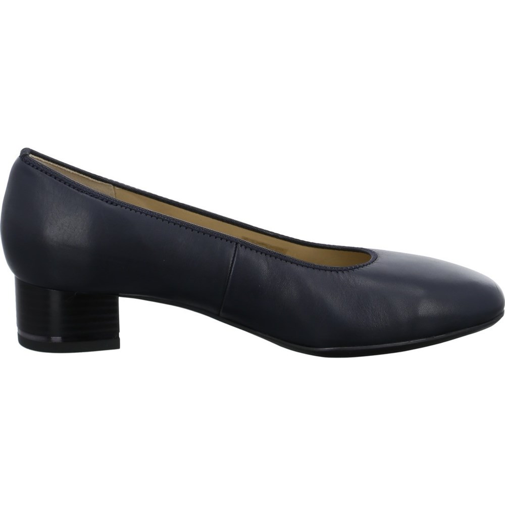 Chaussures Court ARA courts Graz Bleu Femme | VND-02120151