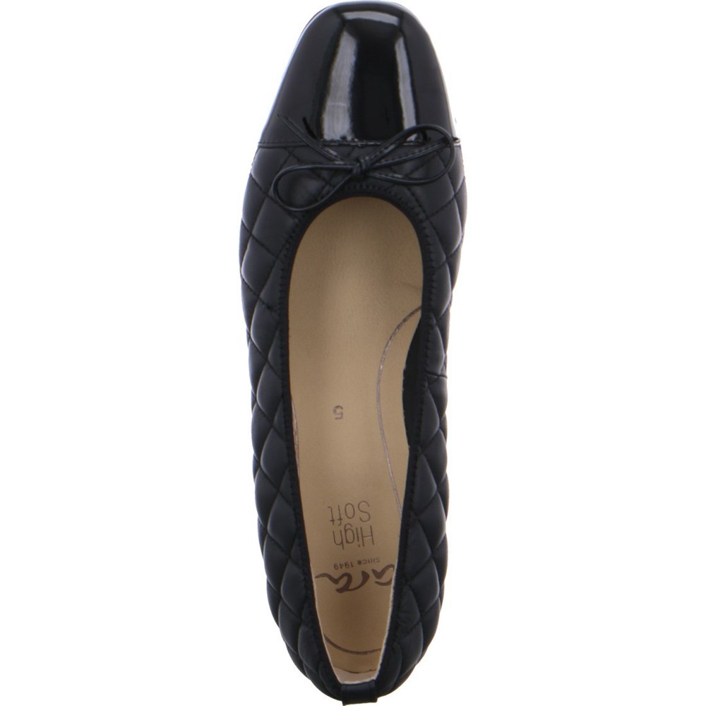 Chaussures Court ARA courts Graz Noir Femme | CHE-88405349