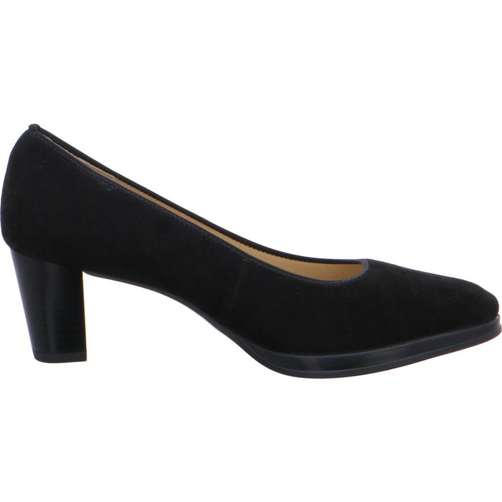 Chaussures Court ARA Courts Orly Noir Femme | WNE-30613146