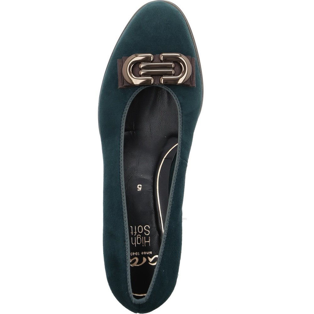 Chaussures Court ARA Cannes peacock Vert Femme | YPS-33232669