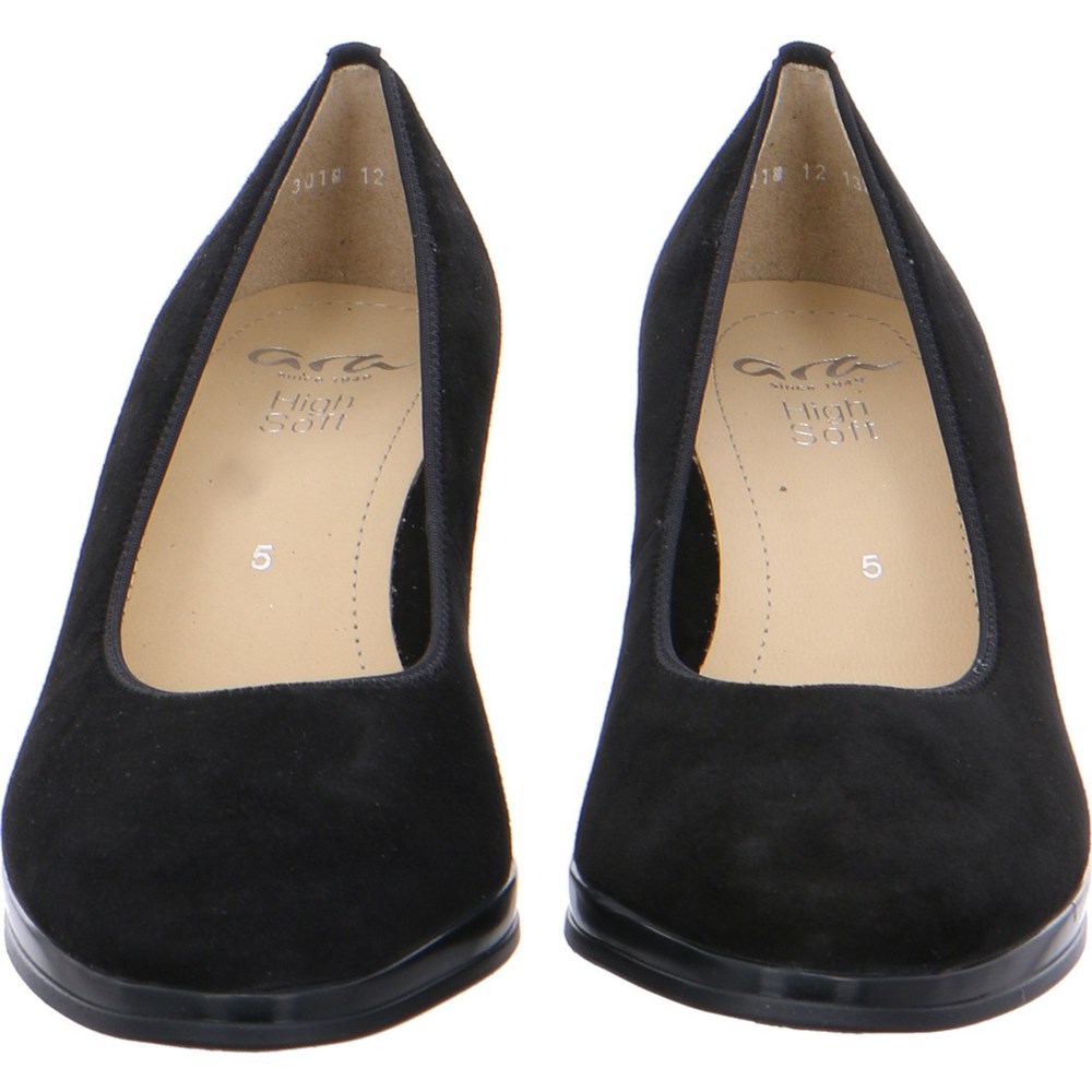 Chaussures Court ARA Courts Orly Noir Femme | WNE-30613146