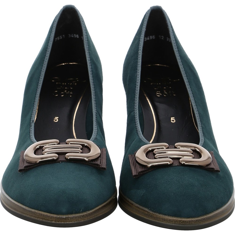 Chaussures Court ARA Cannes peacock Vert Femme | YPS-33232669