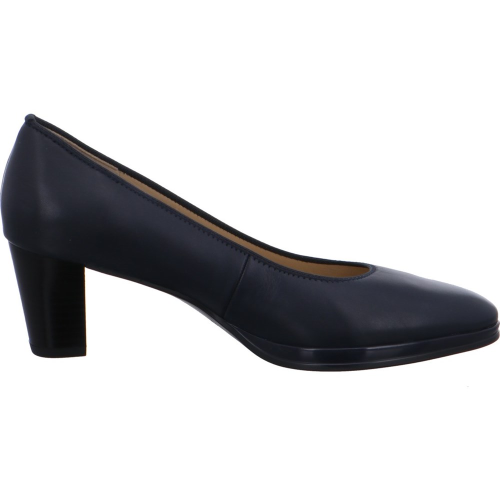 Chaussures Court ARA platform heels Orly Bleu Femme | JIQ-21982098