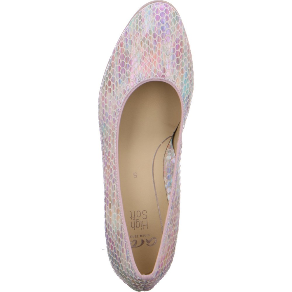 Chaussures Court ARA Courts Orly pastel Noir Femme | JLD-48434192