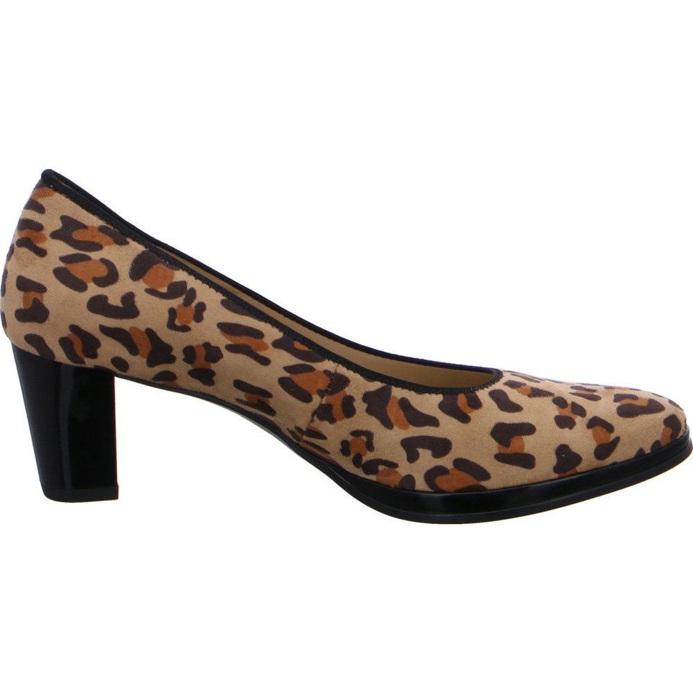 Chaussures Court ARA Courts Orly Marron Femme | AFR-79074028