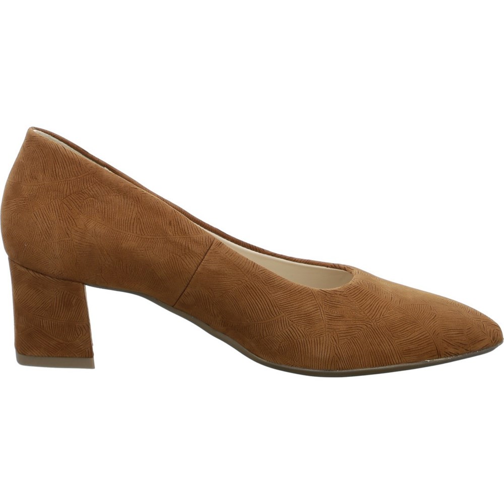 Chaussures Court ARA London cognac Marron Femme | FUS-28680501