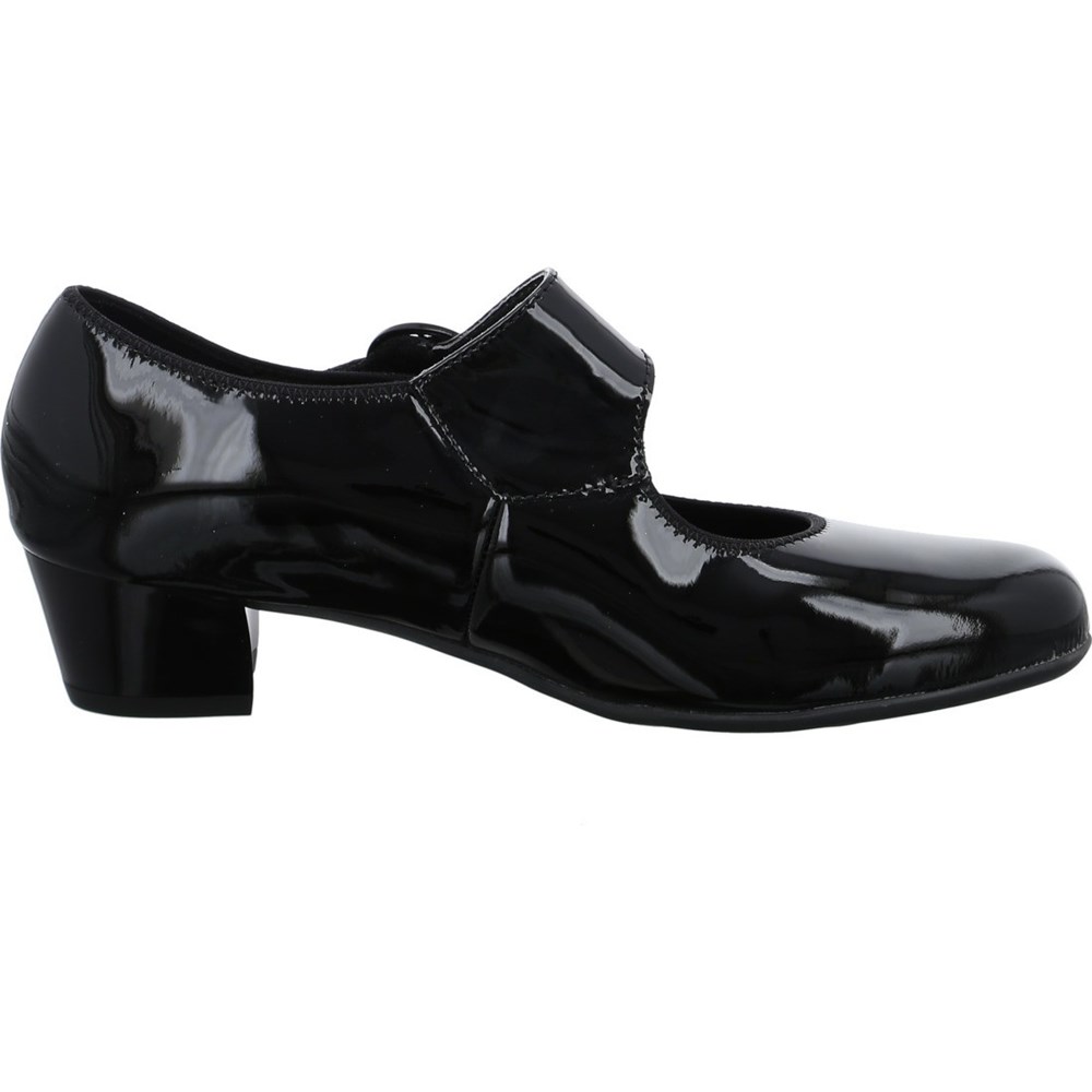 Chaussures Court ARA Courts Catania Noir Femme | DRF-10691632