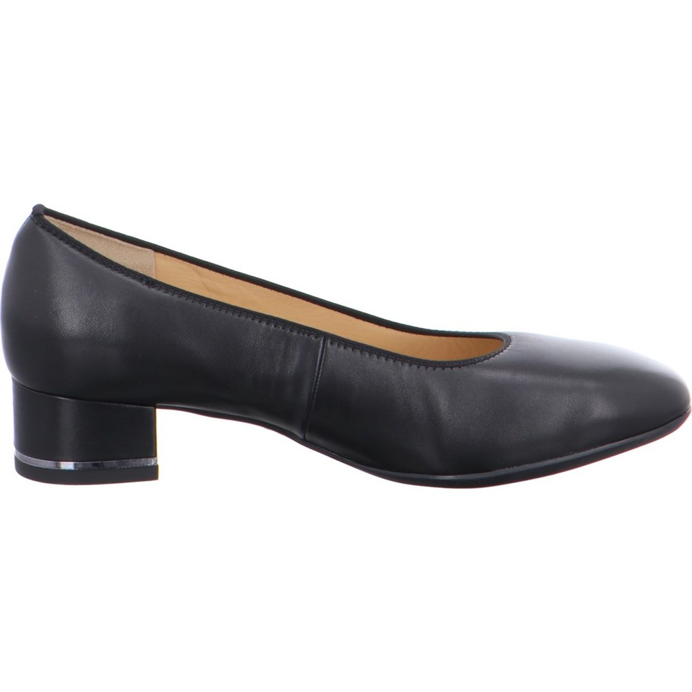 Chaussures Court ARA courts Graz Noir Femme | EKQ-88320598