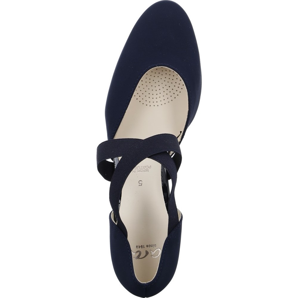 Chaussures Court ARA Toulouse Bleu Femme | PTK-13281493