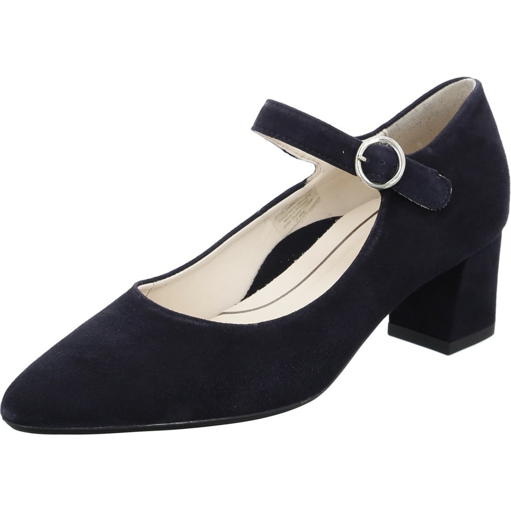 Chaussures Court ARA London Bleu Femme | CJE-95893328