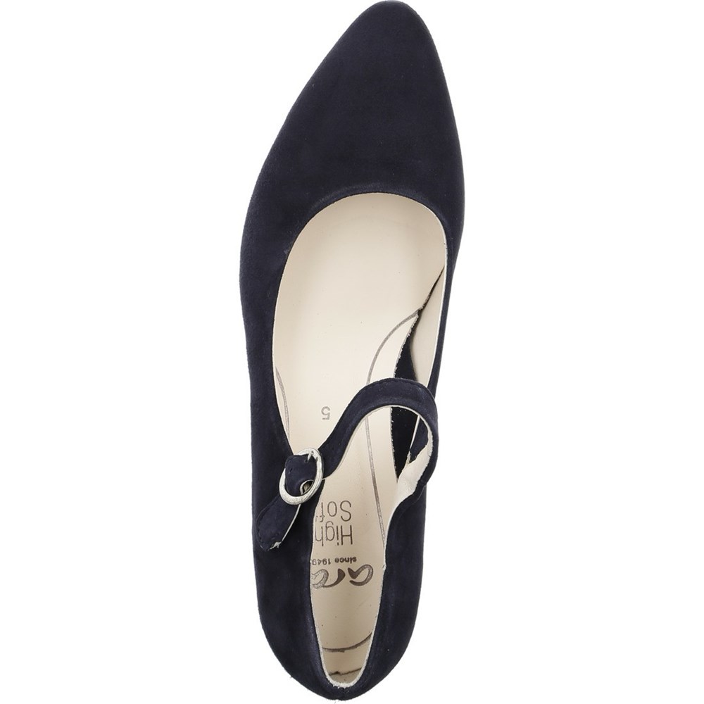 Chaussures Court ARA London Bleu Femme | CJE-95893328