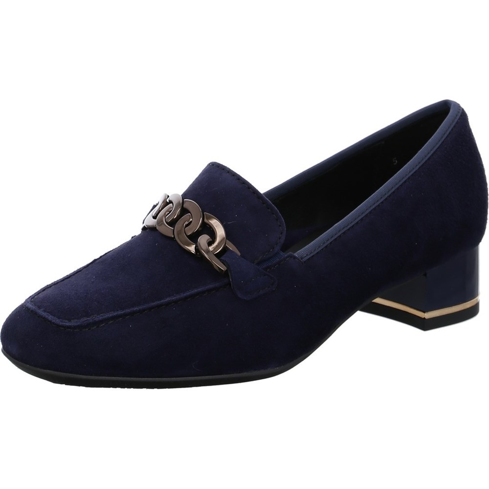 Chaussures Court ARA Graz night Bleu Femme | VTG-49650190