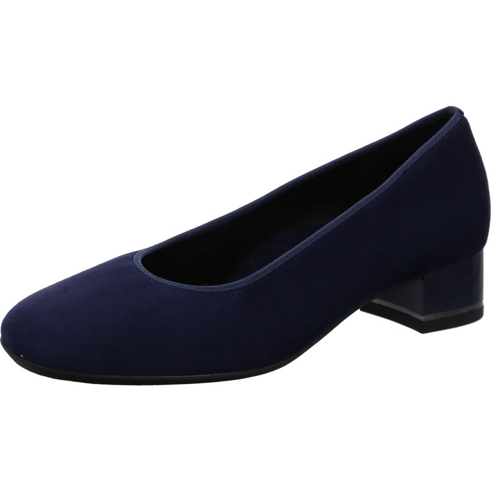 Chaussures Court ARA Graz night Bleu Femme | CKC-72613741