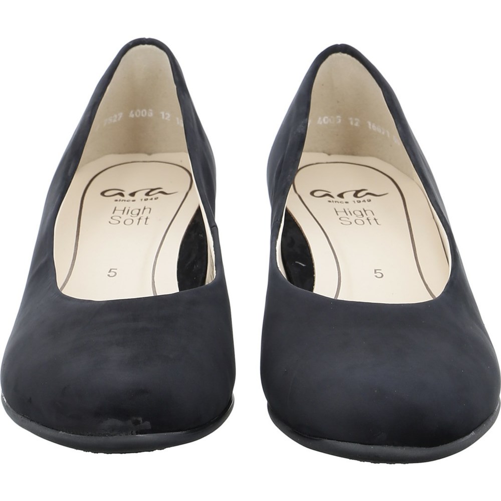 Chaussures Court ARA Vicenza Bleu Femme | MWF-95073144